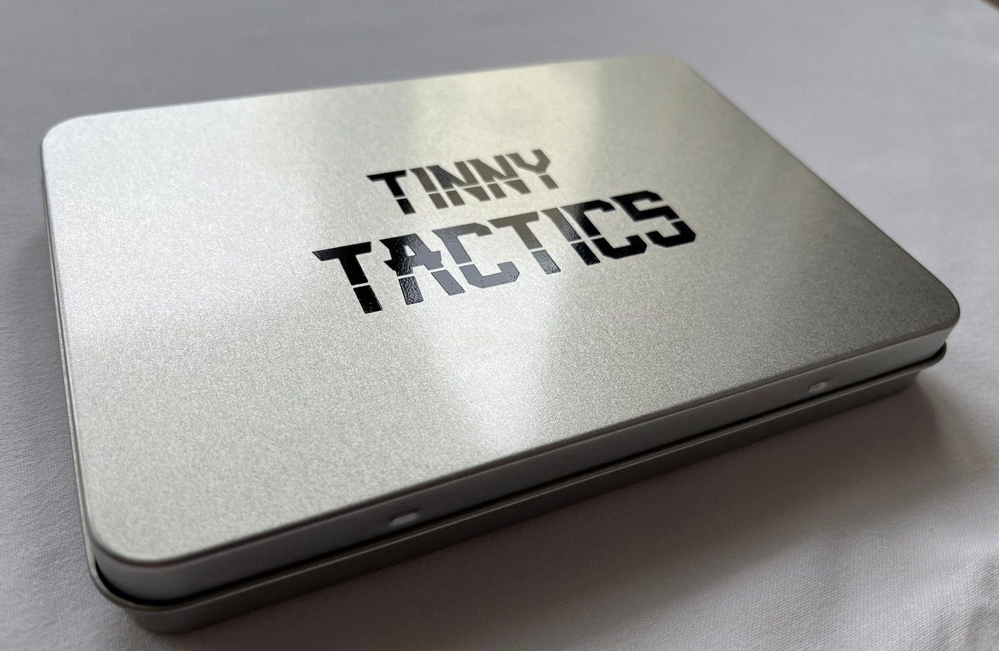 Tinny Tactics – Tiny Grimdark Tabletop Wargame in a Tin Box
