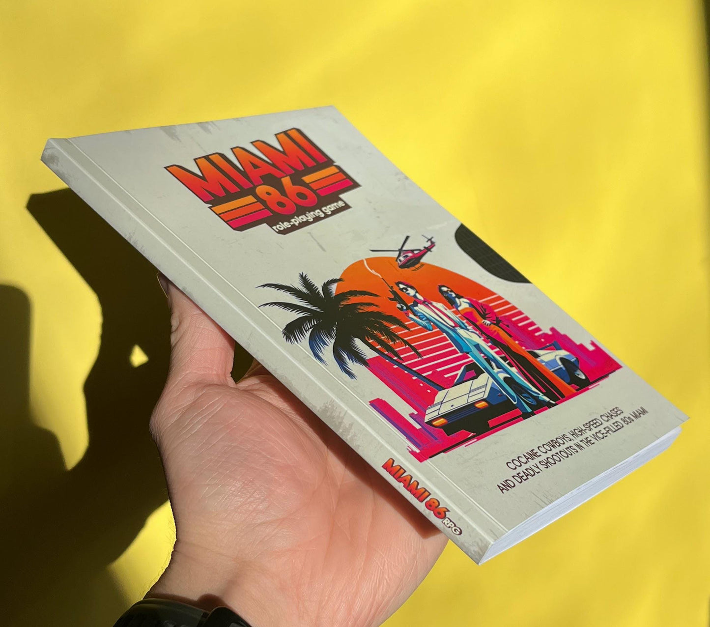 Miami 86 Role-Playing Game – TTRPG set in 80s Miami