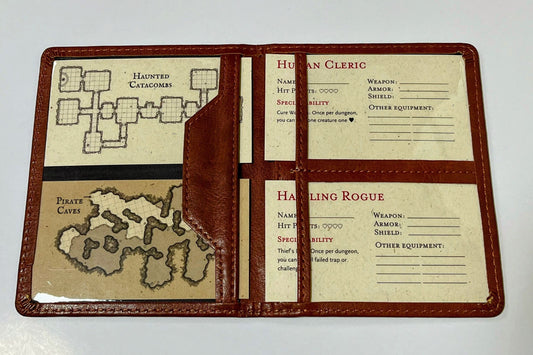 Dungeons & Wallets – Tiny RPG packed in a wallet