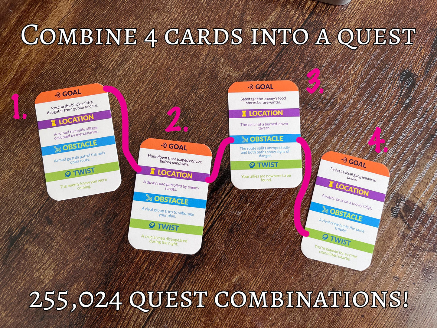 Storytelling Mints – Pocket RPG – 255,024 QUESTS!