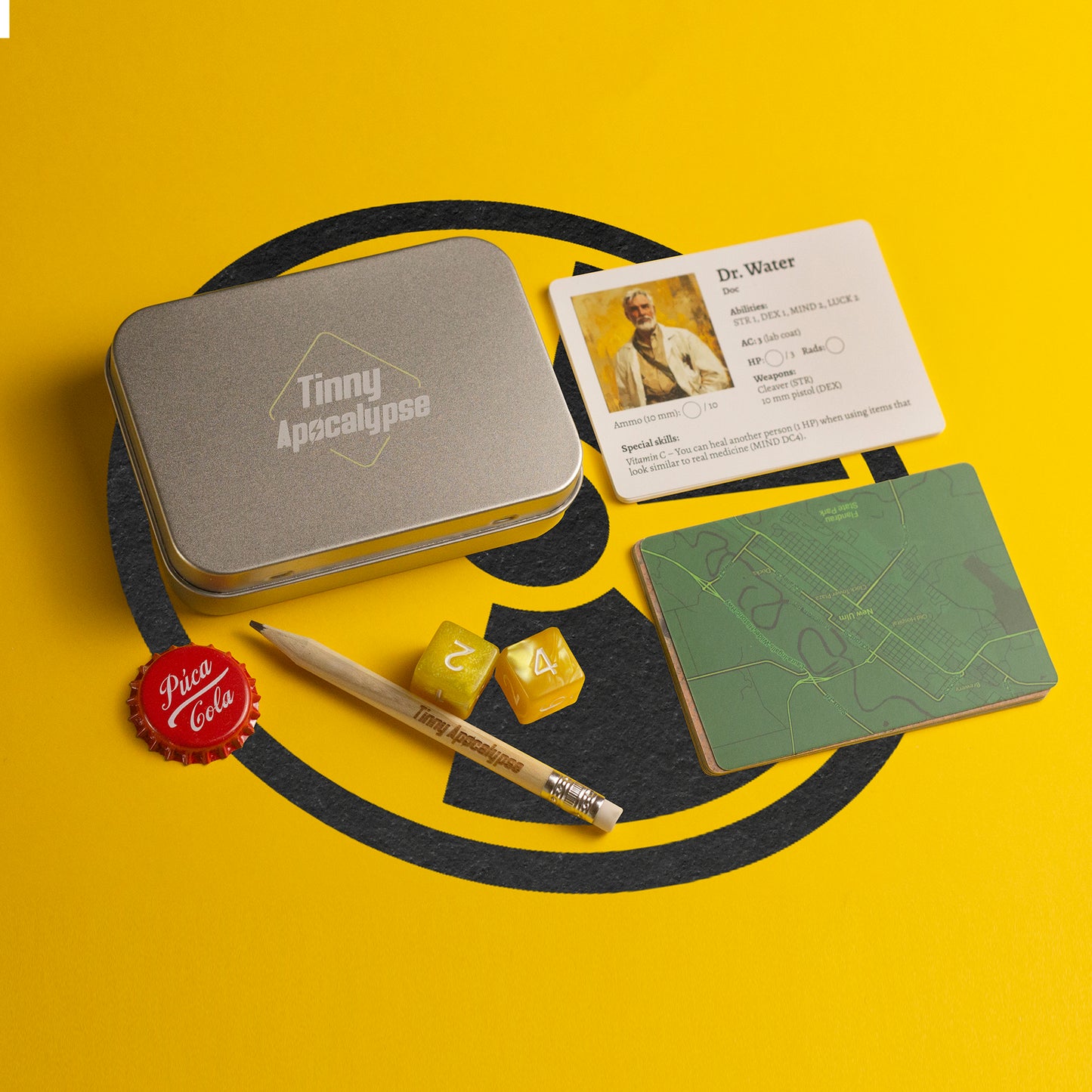 Tinny Apocalypse – A Pocket-Sized Post-Apocalyptic RPG in a Tin!