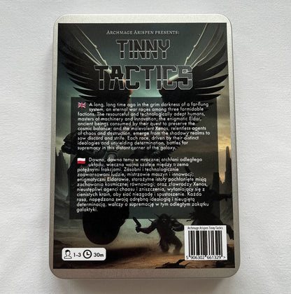 Tinny Tactics – Tiny Grimdark Tabletop Wargame in a Tin Box