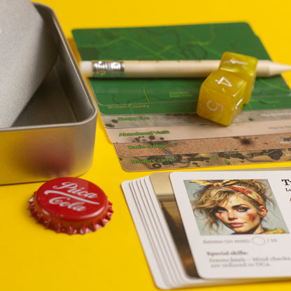 Tinny Apocalypse – A Pocket-Sized Post-Apocalyptic RPG in a Tin!