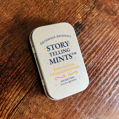 Storytelling Mints – Pocket RPG – 255,024 QUESTS!