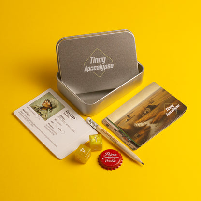 Tinny Apocalypse – A Pocket-Sized Post-Apocalyptic RPG in a Tin!