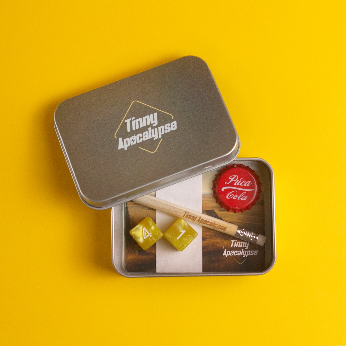 Tinny Apocalypse – A Pocket-Sized Post-Apocalyptic RPG in a Tin!