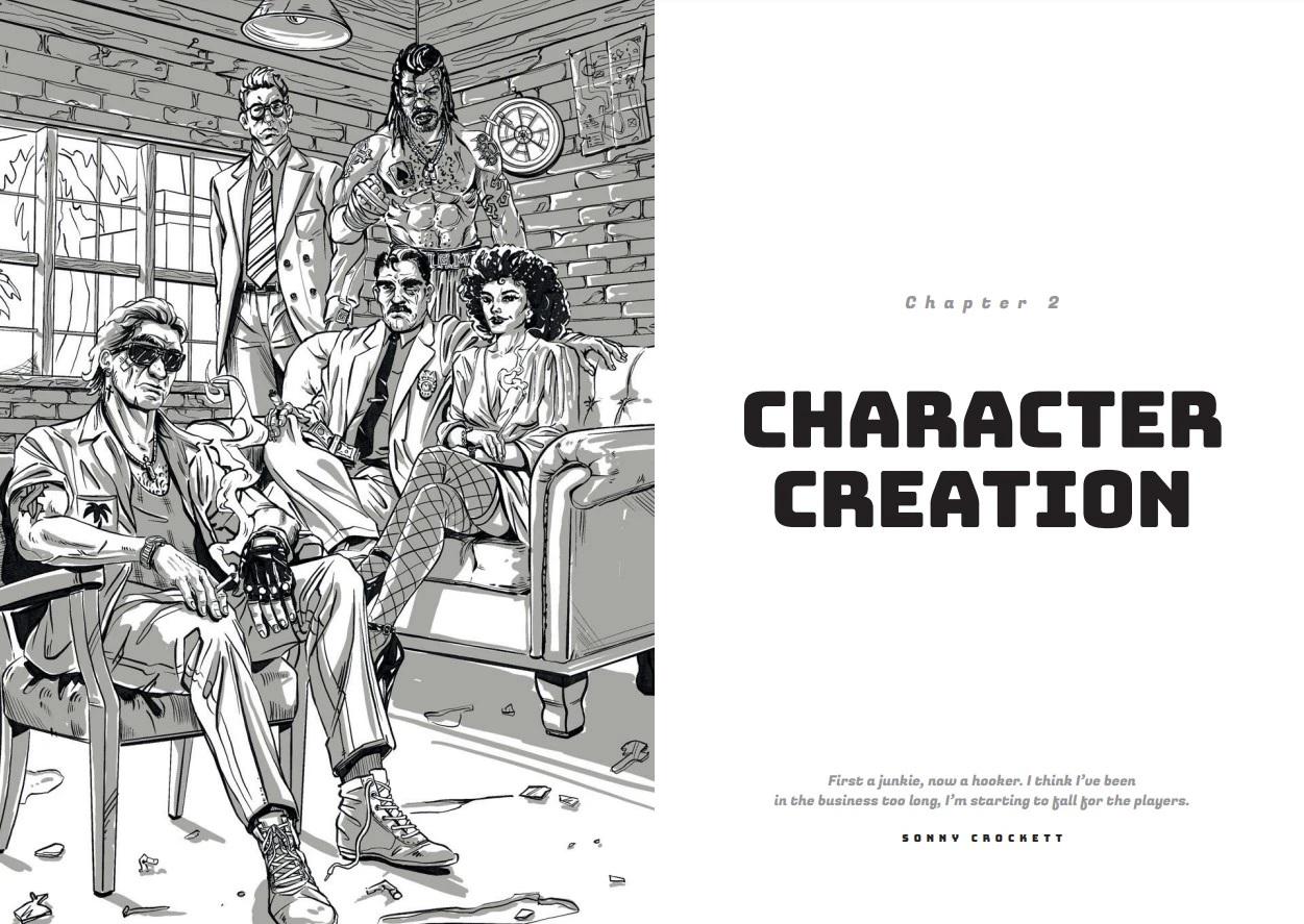 Miami 86 Role-Playing Game – TTRPG set in 80s Miami