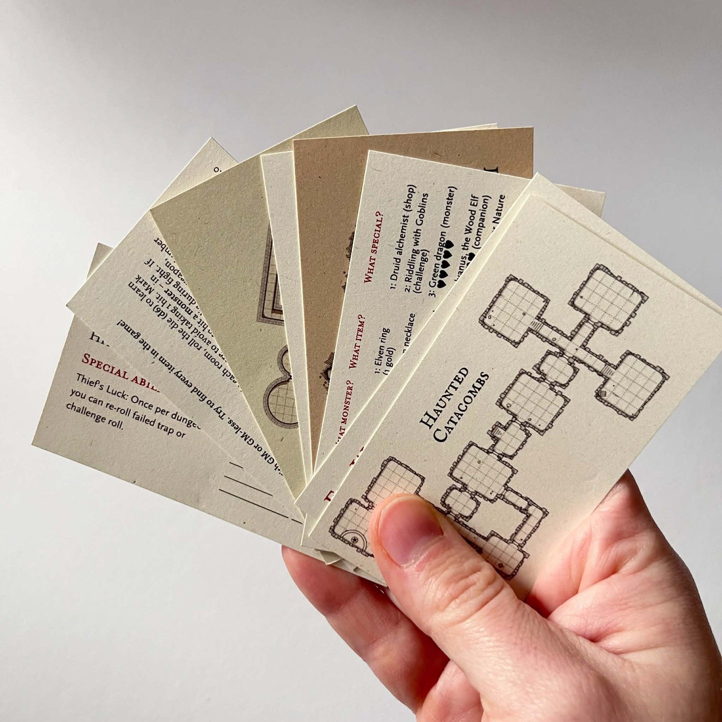 Dungeons & Wallets – Tiny RPG packed in a wallet