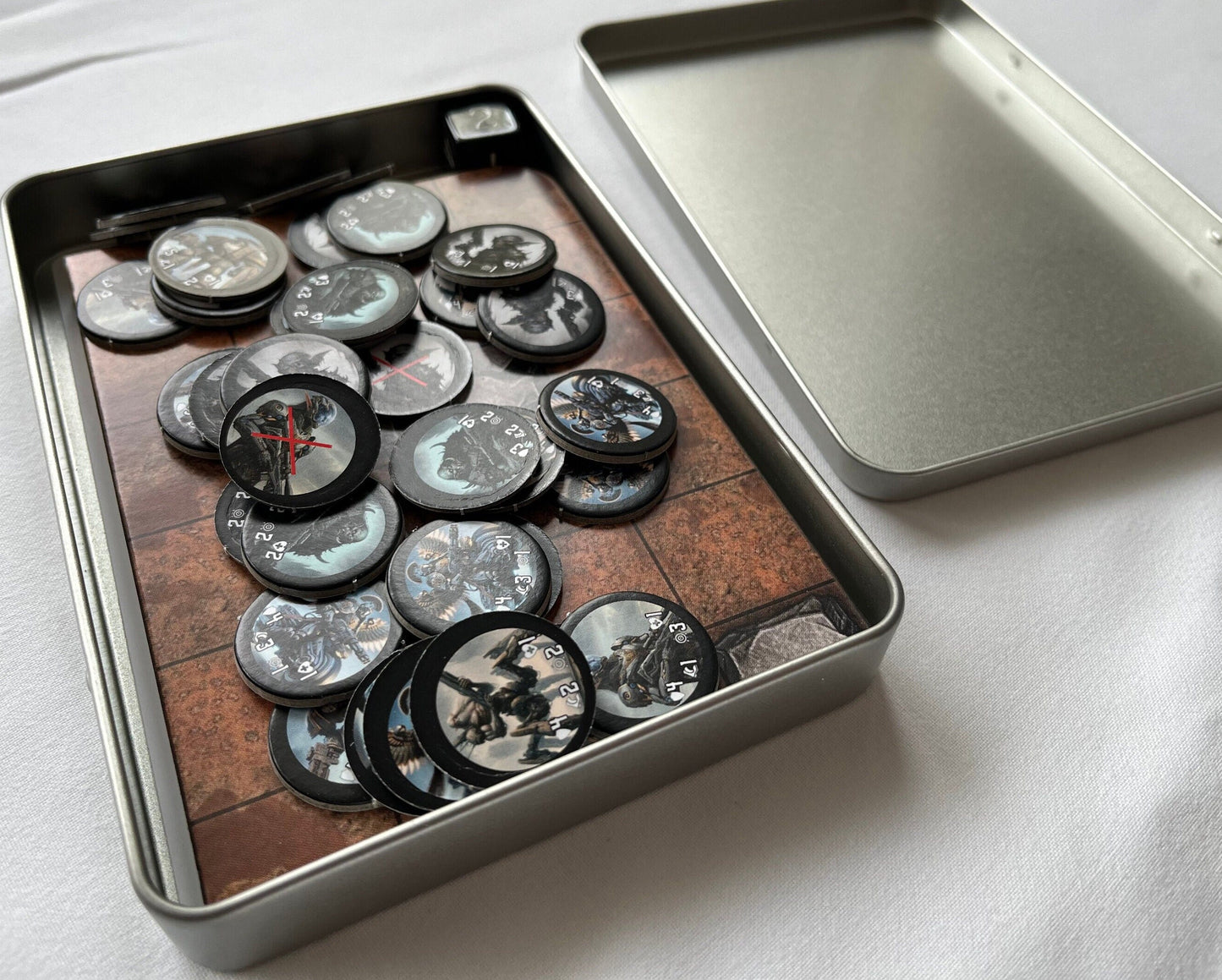 Tinny Tactics – Tiny Grimdark Tabletop Wargame in a Tin Box