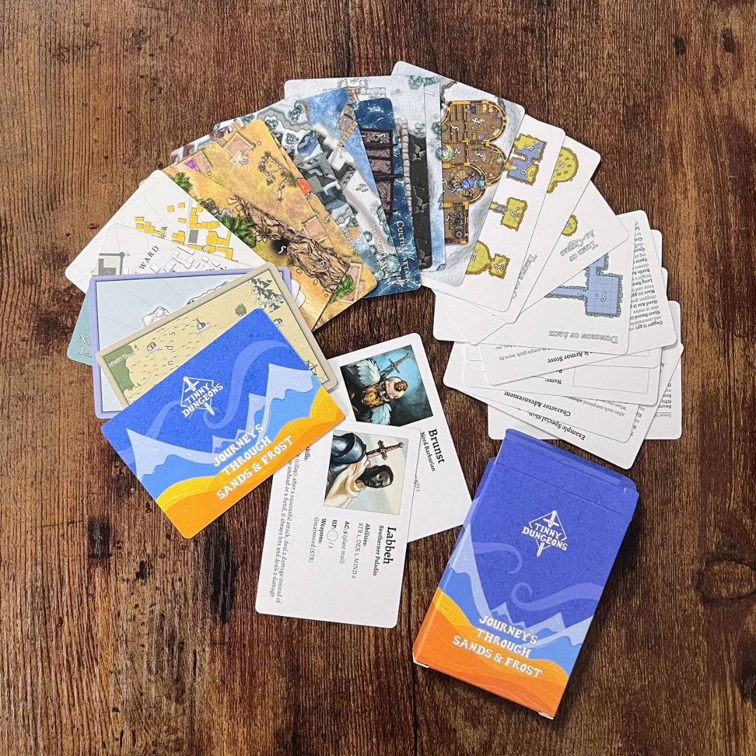 Journeys Through Sands & Frost (Tinny Dungeons Expansion)
