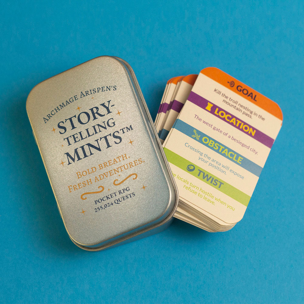Storytelling Mints – Pocket RPG – 255,024 QUESTS!