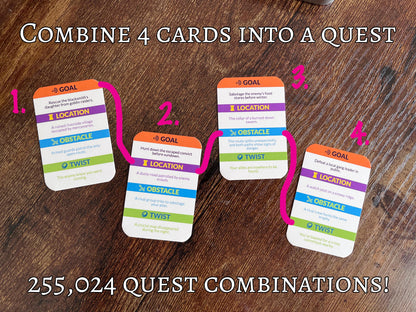 Storytelling Mints – Pocket RPG – 255,024 QUESTS!